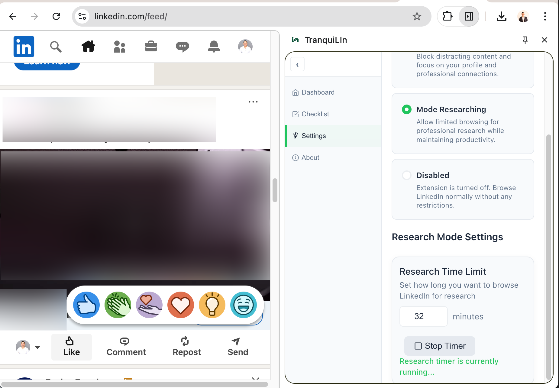 Research Mode - Timed Access with Auto-Return
